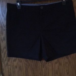 Black Dockers shorts.